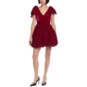 Fate Womens  Velvet Cocktail Dress, Purple